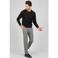 Pave 4539153 Lacivert Desenli Yünlü Erkek Kazak