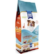 Paw Paw Kuzulu ve Pirinçli 15 kg Yetişkin Köpek Maması