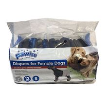 Pawise 12'li Siyah S Ultra Emici Köpek Bezi