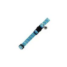 Pawise 20-30 cm 10 mm Yeşil Mavi Zilli Kedi Boyun Tasması