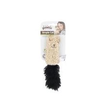 Pawise 20 cm Karışık Renkli Tüylü Peluş Kedi Oyuncağı