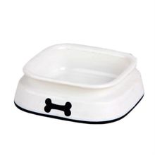 Pawise 500 ml 16x5.5 cm Beyaz Köpekler için Yavaş Beslenme Mama Kabı