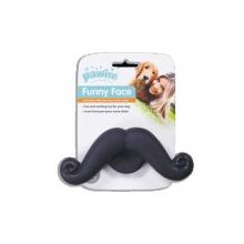 Pawise 6x16cm Vinil Sesli Bıyık Köpek Oyuncağı