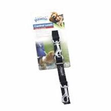 Pawise Dog Comp. Control L 2.5 cm x 72" Siyah Köpek Tasması