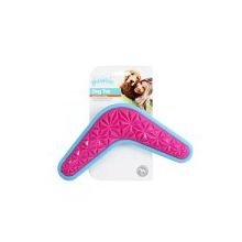 Pawise Kauçuk Bumerang Pembe Mavi 24 cm Köpek Oyuncağı