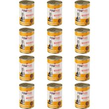 Pawmas Tavuklu Ciğerli 400x12 gr Yetişkin Kedi Konservesi
