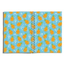 Paytak Moda PYTKDT0247 A5 Ananas 96 Yaprak Çizgisiz Spiralli Defter