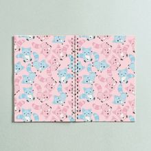 Paytak Moda PYTKDT0251 Desenli A5 96 Yaprak Çizgisiz Spiralli Defter