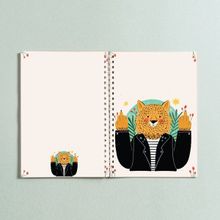 Paytak Moda PYTKDT0256 Aslan A5 96 Yaprak Çizgisiz Spiralli Defter