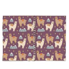 Paytak Moda PYTKDT0263 A5 Lama Tasarım Çizgisiz Spiralli Defter