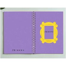 Paytak Moda Pytkdt0279 Friends Dizi Tasarım Spiralli A5 96 Yaprak Çizgisiz Defter