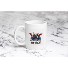 Pazarız Beyaz Pug Superman Kupa Bardak