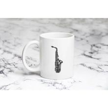 Pazarız Retro Saksofon Kupa Bardağı