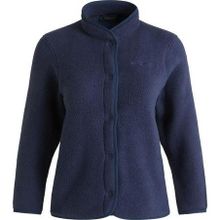 Peak Performance G78131100 W Fleece Snap Cardigan Mavi Kadın Outdoor Polar