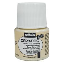 Pebeo 025 Antique White 45 ml Seramik Boyası