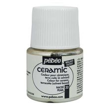 Pebeo 025 Pearl 45 ml Seramik Boyası