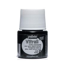Pebeo 15 Siyah 45 ml Vitrail Şeffaf Cam Boyası