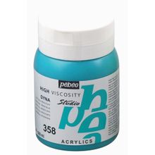 Pebeo 172-358 Iridescent Green- Blue 500 ml Akrilik Boya