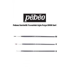 Pebeo 200R Seri Sentetik Yuvarlak Uçlu Fırça