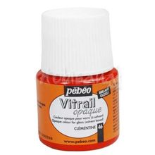 Pebeo 46 Turuncu 45 ml Vitrail Opak Cam Boyası