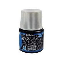 Pebeo 5576837 45 ml N:205 Onyx Setacolor Glitter Kumaş Boyası