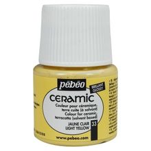 Pebeo 6786 N:33 Light Yellow 45 ml Seramik Boyası