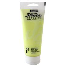 Pebeo 831-51 Bright Yellow 100 ML Studio Akrilik Boya