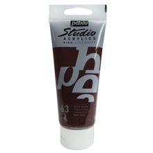 Pebeo 831-63 Terra Rossa 100 ML Studio Akrilik Boya