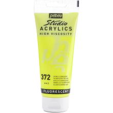 Pebeo 832 Fluorescent Yellow 100 ml Akrilik Boya