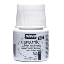 Pebeo Ceramic 10 White Seramik Boyası