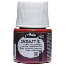 Pebeo Ceramic 29 Ruby 45 ml Seramik Boyası
