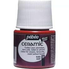 Pebeo Ceramic 29 Ruby Seramik Boyası