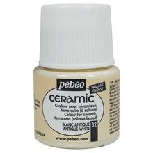 Pebeo Ceramic 32 Antique White 45 ml Seramik Boyası