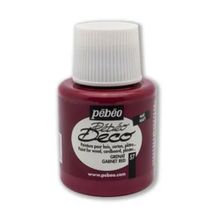 Pebeo Deco 57 Grenat 110 ml Mat Tüm Yüzey Boyası
