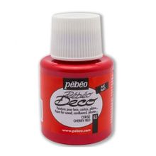 Pebeo Deco Kiraz Kırmızı 83 110 ml Ahşap Boyası