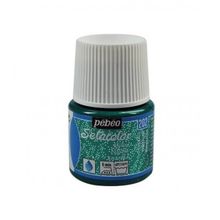 Pebeo N.202 Emerald Setacolor Glitter 45 ml Kumaş Boyası