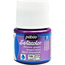 Pebeo N:39 Amethyst Setacolor Shimmer Parlak Opak 45 ml Kumaş Boyası