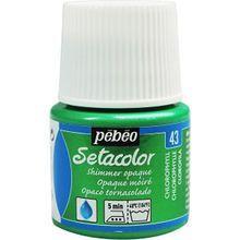 Pebeo N:43 Chlorophyll Setacolor Shimmer Parlak Opak 45 ml Kumaş Boyası