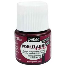 Pebeo Porcelaine 150 Estrus Red 12 45 ml Porselen Boyası