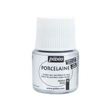 Pebeo Porcelaine 150 Pewter 47 45 ml Porselen Boyası