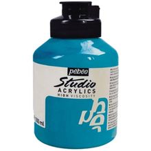 Pebeo Studio 28 Cerulean Blue 500ml Akrilik Boya
