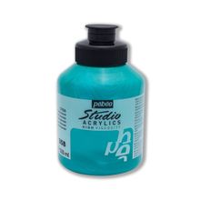 Pebeo Studio 358 İridescent Green Blue 500ml Akrilik Boya