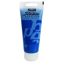 Pebeo Studio 49 Primary Cyan 100ml Akrilik Boya