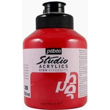Pebeo Studio No:20 Quinacridone Scarlet 500ml Akrilik Boya