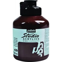Pebeo Studio No:29 Burnt Umber 500ml Akrilik Boya