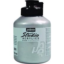 Pebeo Studio No:351 Silver 500 ML Akrilik Boya