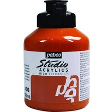 Pebeo Studio No:36 Raw Sienna 500ml Akrilik Boya
