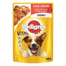 Pedigree 100 gr Pouch Biftekli Tavuk Etli Köpek Konservesi