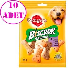 Pedigree 10x200 gr Biscrok Köpek Ödül Bisküvisi