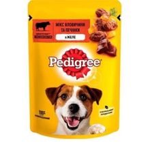 Pedigree Pouch Sığır Etli Kuzulu ve Havuçlu 100 gr Yetişkin Köpek Konservesi